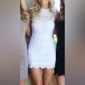 Free people white lace dress